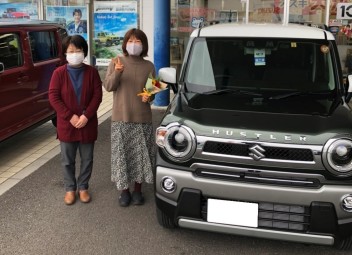 ハスラーＪスタイルご納車(^_-)-☆