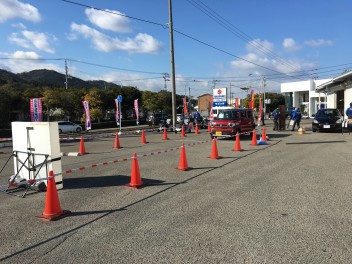 セニアカー試乗会・自動ブレーキ体験会行いました