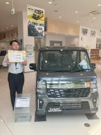 新型エブリイワゴン＆新型ハスラーの展示車ございます！