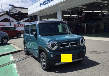 新型ハスラーご納車！