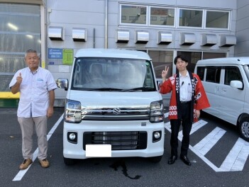 エブリイワゴンご納車ありがとうございます！！