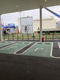 サインポールが立ちました('◇')ゞ