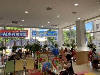 本日もたくさんの方にご来場いただいてます♪