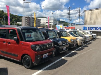 展示車のラインナップが増えたので、並び替えをしました☆