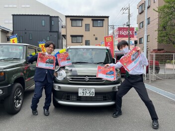 お見逃しなく！！！中古車も特選車多数！！！