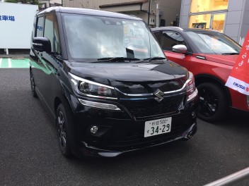 スズキのハイブリッドカー　バンディット試乗車入りました！