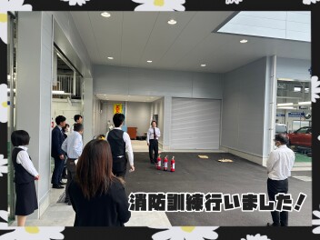 消防訓練行いました(^^)/