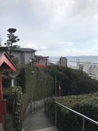 近くの神社にいってきました(^^)/