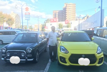 スイフトスポーツご納車です♪♪