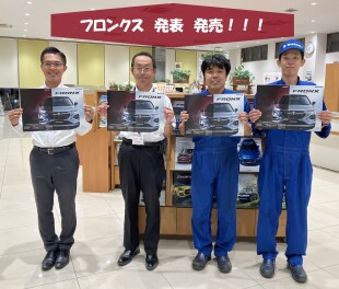 【新型】フロンクス本日より発表　発売です！！