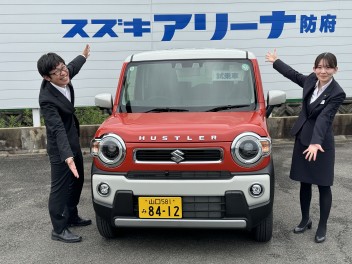 新型ハスラー試乗出来ます！