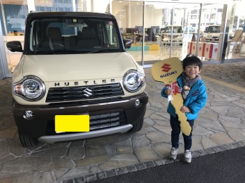 ハスラー☆ワンダラー　ご納車させていただきました！