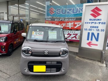 新しいワゴンRスマイルが防府店にやって参りました‼