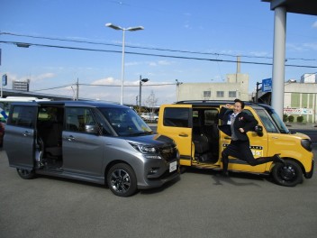 飛ぶ尾崎を落とす人気！スペーシア・ソリオ！