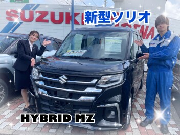 新型ソリオの展示車ございます♪