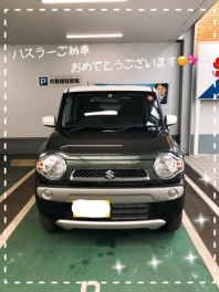 カーキ白♪ハスラーご納車！