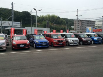 展示車を並べ替えました！