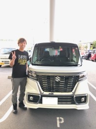 Ｗでめでたい！スペーシアカスタム納車です