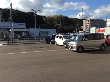 展示車を並べ替えました！