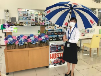 梅雨は夏の準備♪