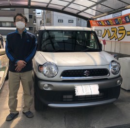 純白！クロスビーご納車です☆