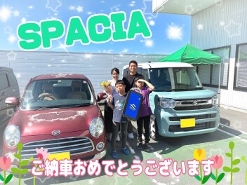 最高！！スペースア☆ご納車式☆彡