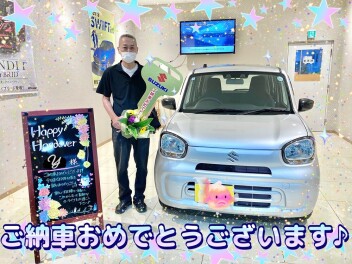 【えっ!? オプションはスタッフにお任せで良いのですか??】アルトご納車です!!