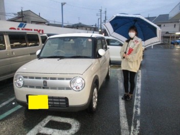 初めての車はラパン★