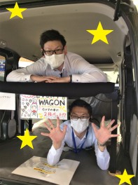 【注目☆】車の中に２段ベッド…！？《最後まで見てね！》