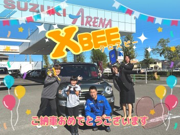 クロスビー☆ご納車式！！！