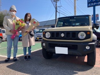 待望のジムニーシエラご納車です♪