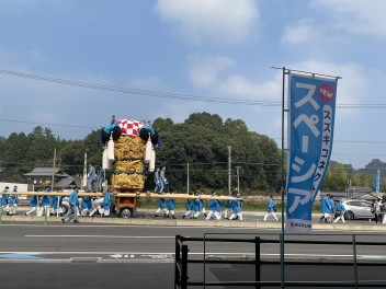 新居浜太鼓祭り開催中！