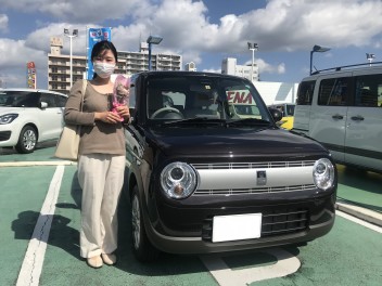 ラパン納車しました♪