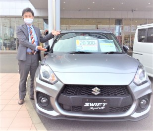 スイフトスポーツ展示車キタ＝＝！！！