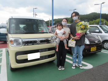 Ｍ様スペーシア納車です！！！