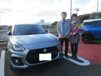 スイフトスポーツご納車♪