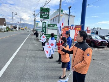 スズキの選手も出場！防府読売マラソンの応援をしました！!