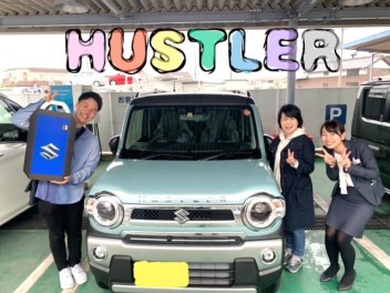 。＋＊ＨＵＳＴＬＥＲご納車式。＋＊