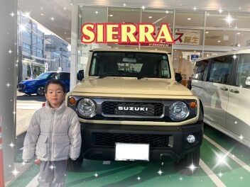 ジムニーシエラご納車！
