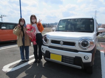 新車ハスラーご納車です！！