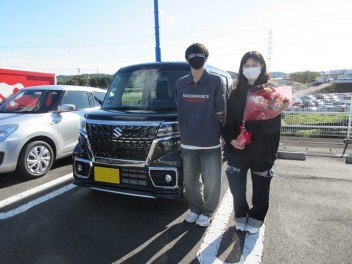 新車スペーシアカスタムご納車です！！