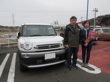 新車クロスビーご納車頂きました！