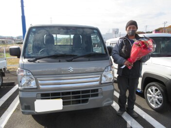 新車キャリイご納車いただきました！！