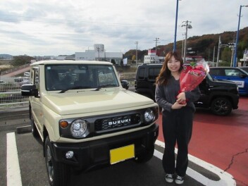 新車ジムニーご納車頂きました！
