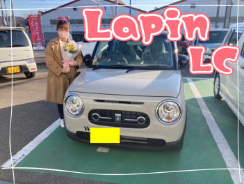 ラパン納車しました！