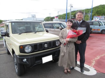 新車ジムニーご納車です！！