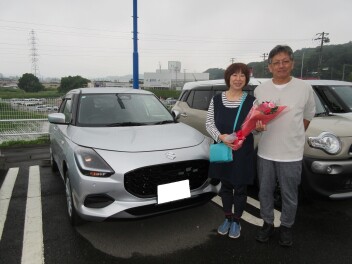 スイフトご納車♪