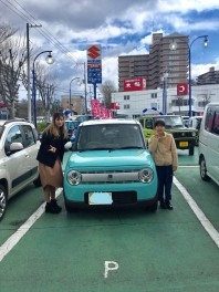 Ｓ様　ラパンご納車　♪