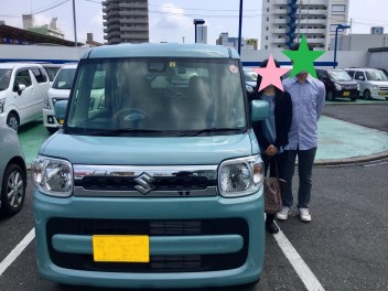 スペーシア納車しました♪