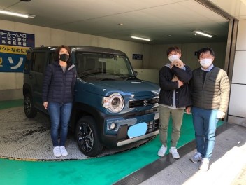 ハスラー納車しました。